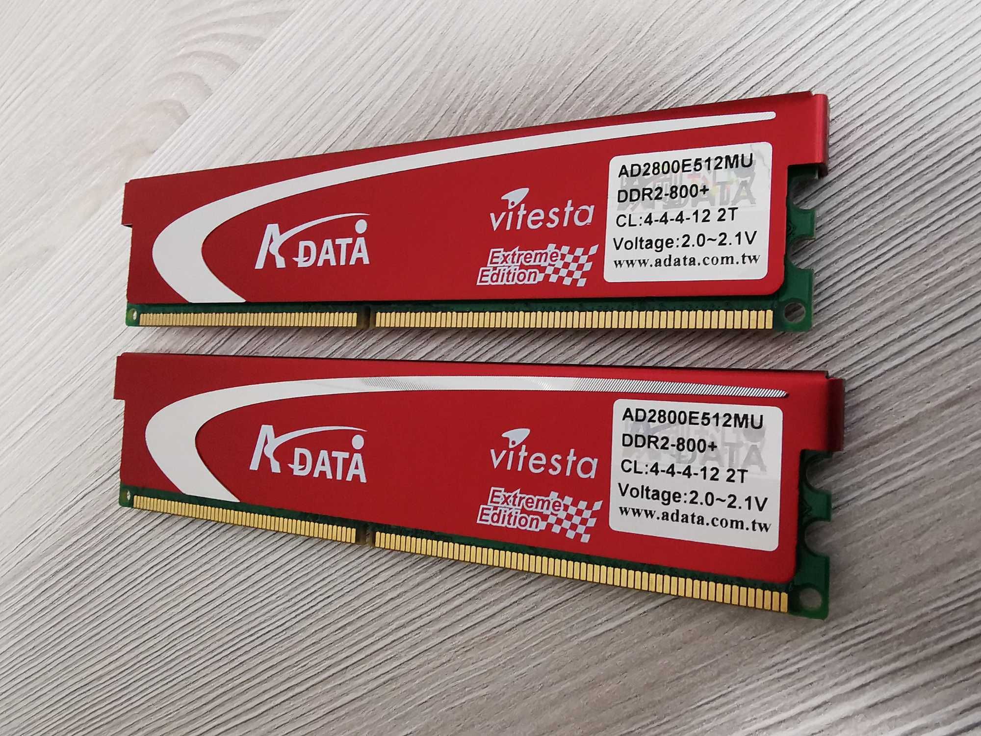 Memorii RAM (kit de 2x512) A-Data Vitesta Extreme Edition DDR2 800+