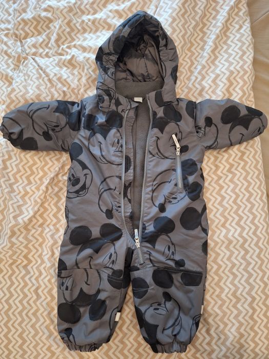 Costum salopeta H&M 80 Gri