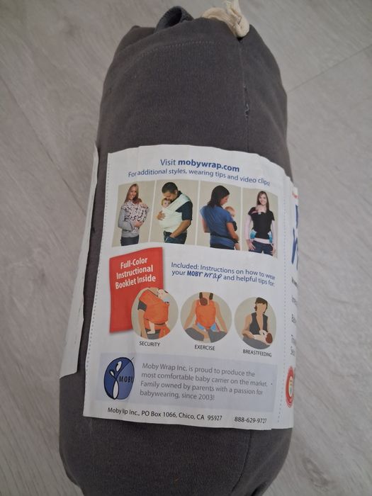 Vand Marsupiu Bebe  Moby Wrap 0-15kg Nou cu eticheta