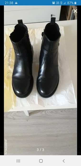 Ghete de dama din piele