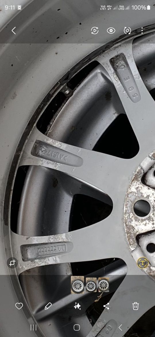 Jante BMW R17 aliaj senzori presiune