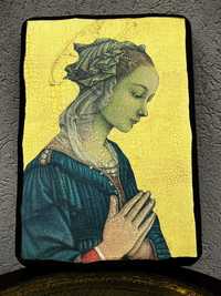 Superb tablou-icoana-Madonna-repro Fra Filippo Lippi-Italia
