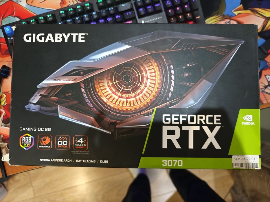 Продам RTX 3070 Gigabyte