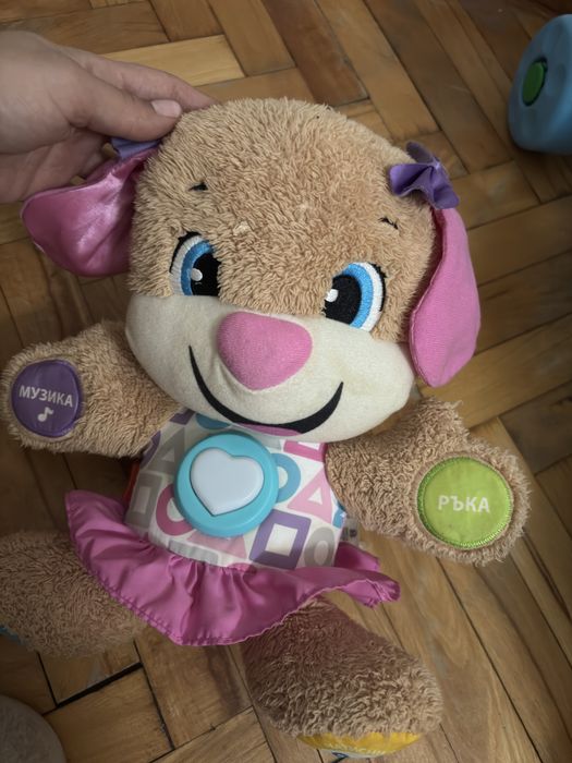 Детски уокър и  куче Fisher price