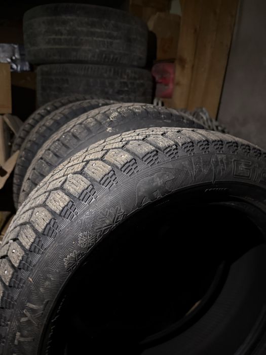 Резина зимняя шипованная