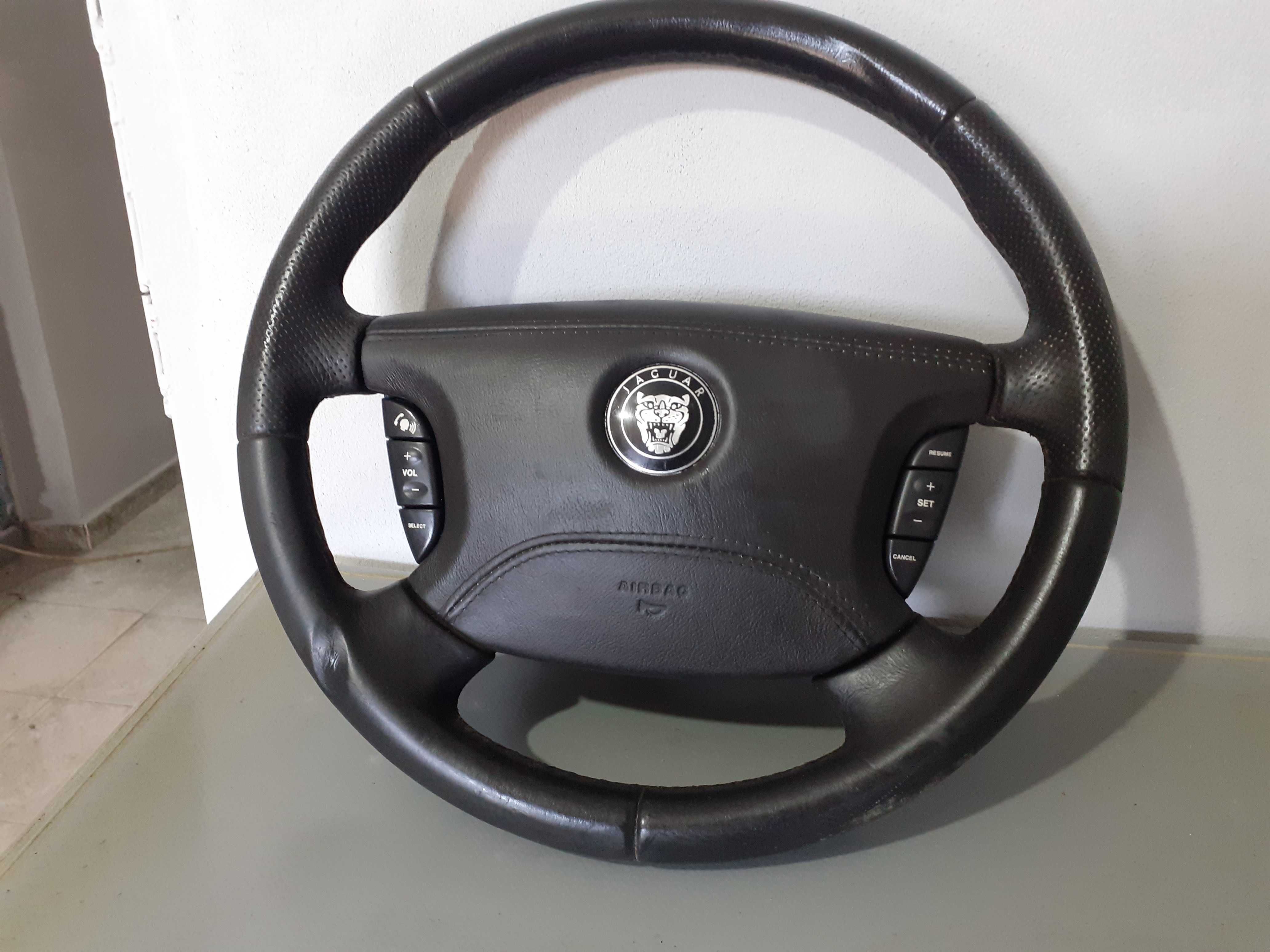 Volan Piele cu comenzi Airbag Jaguar S-Type S Type