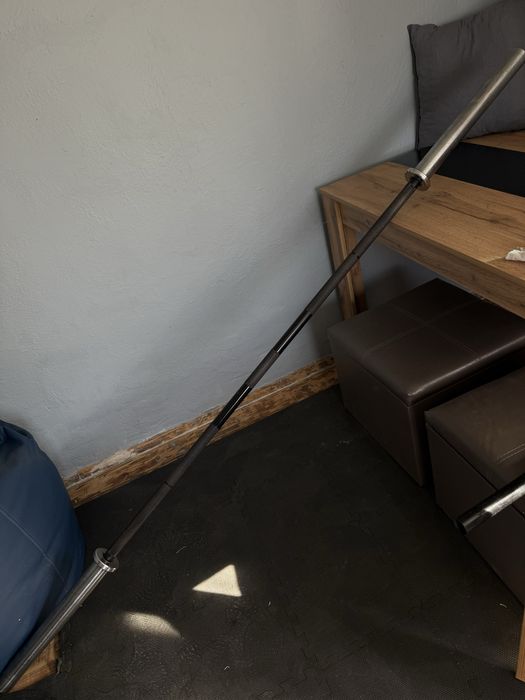 Чисто НОВИ фитнес принадлежности на GymBeam/употр. щанга-20кг