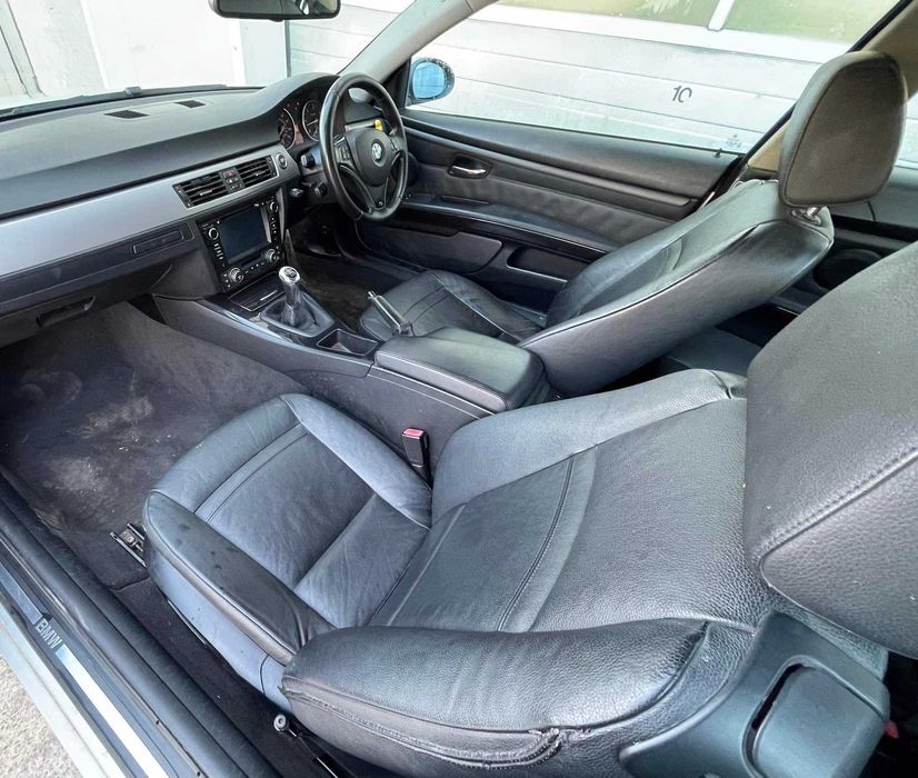 Scaune+ banchete BMW E92 330 231CP 170KW M57 PIELE neagra