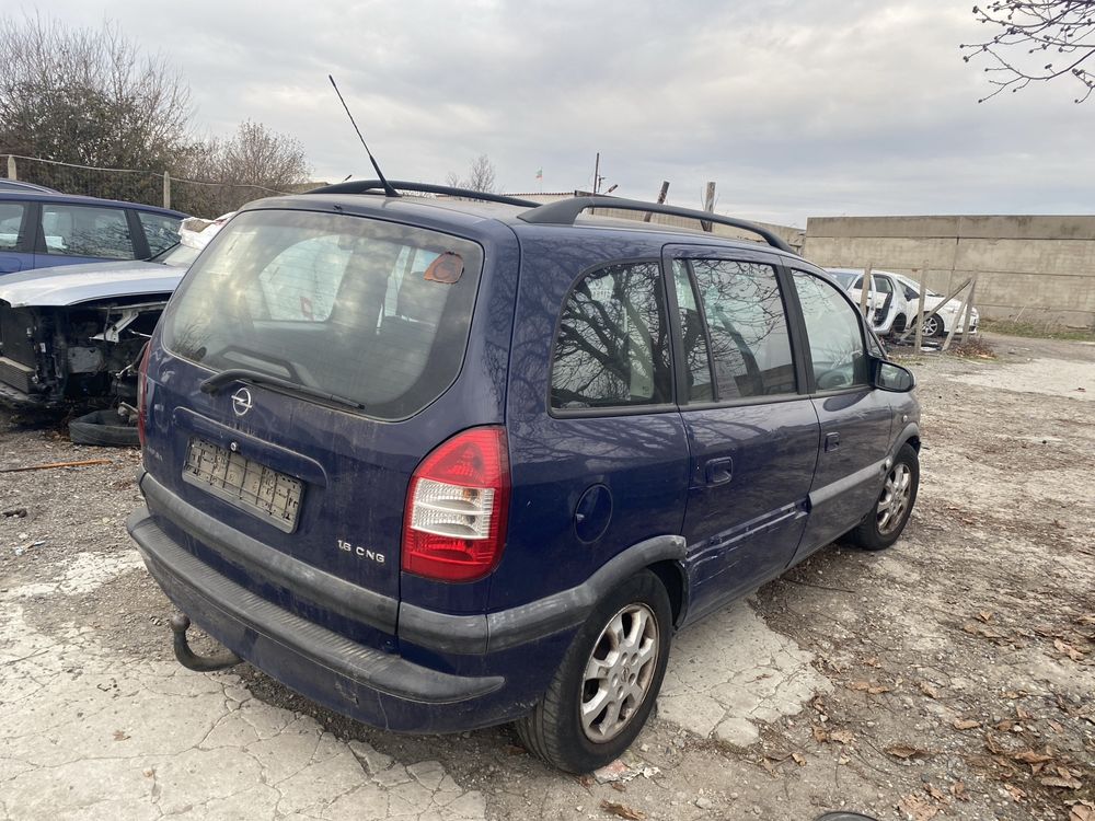 opel zafira 2003 1.6cng на части опел зафира