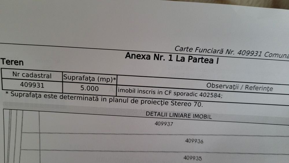 Teren arabil 0,5 ha Gătaia