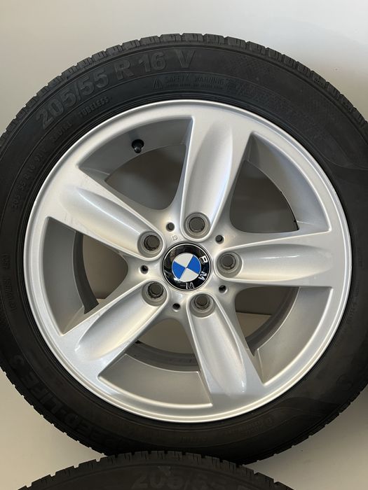 Оригинални джанти стил 140 16 цола 5х120 за БМВ с летни гуми 205/55/16
