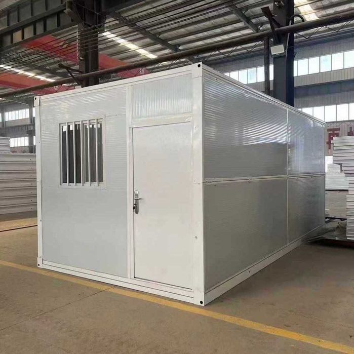 Container modular casa locuit pliabil 5800x2460x2510  cu usa geamuri