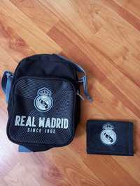 Комплект Real Madrid портмоне и чанта