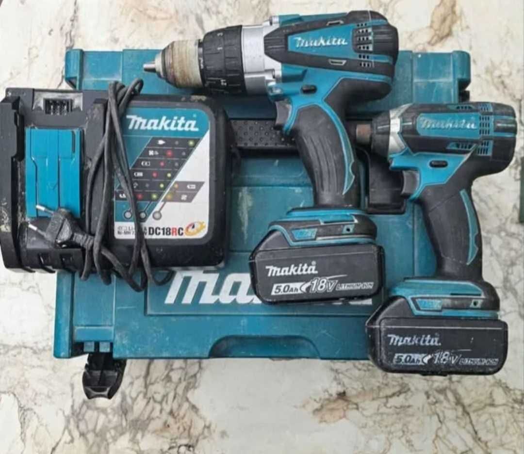 Makita DDF 458+ DTD152 винтоверт+импакт
