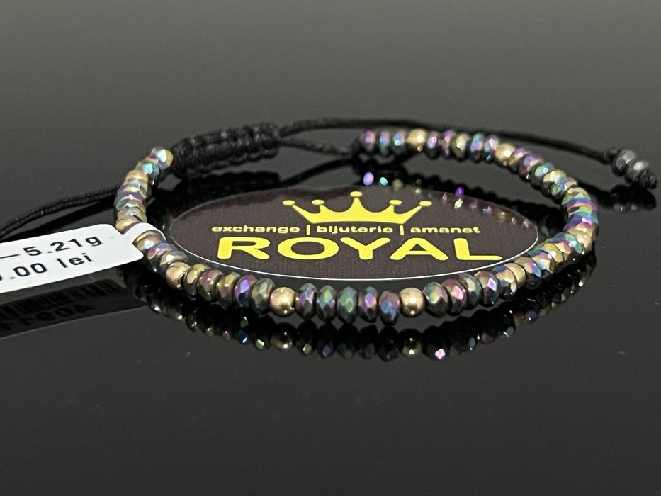 Bijuteria Royal CB : Bratara snur bile aur 14k 5,21 grame