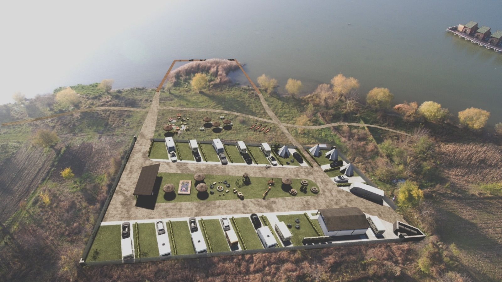 teren cu proiect camping clisura Dunării Negociabil