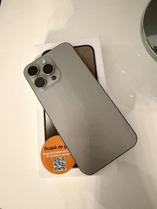 iPhone 15 PRO MAX 256 GB Titanium Silver