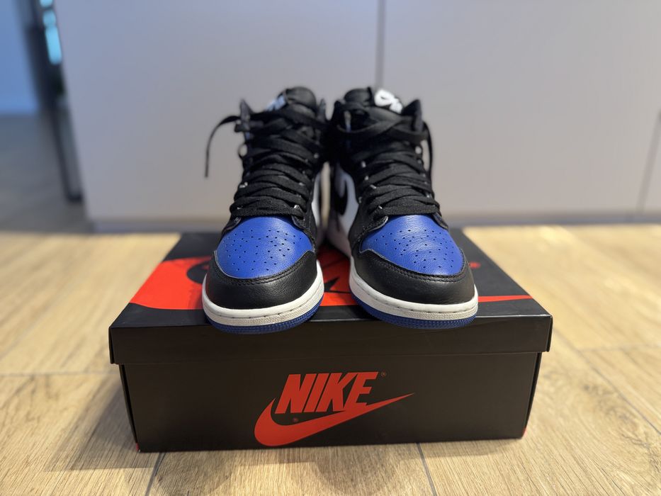 Air Jordan 1 Retro High OG Royal Toe, mărimea 38, stare foarte bună
