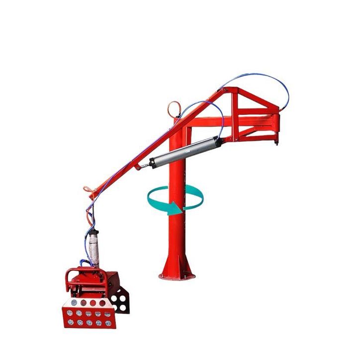 Пневматический подъемник для стройматериалов (цемент, плитка, коробки)