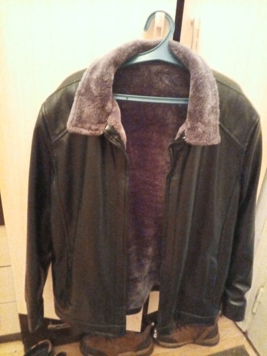 Куртка мужская кожаная