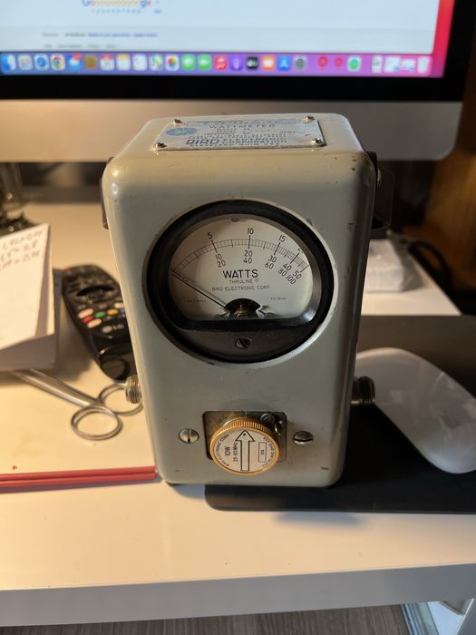 Vintage swr/power meter/modulation