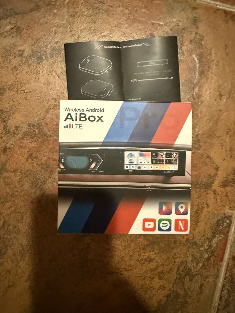 Aurora For BMW Wireless CarPlay Android Ai Box Octa