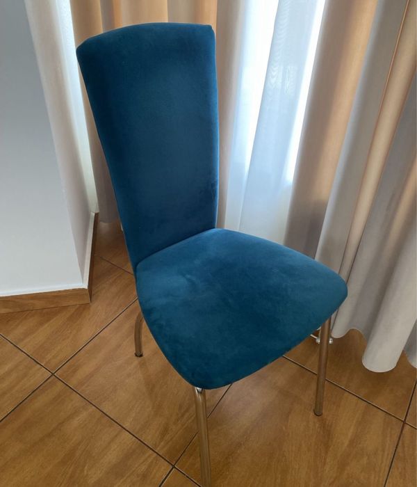 Set 4 scaune catifea