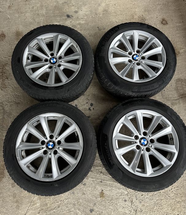 Vând jante BMW F10 225/55/R17 iarnă