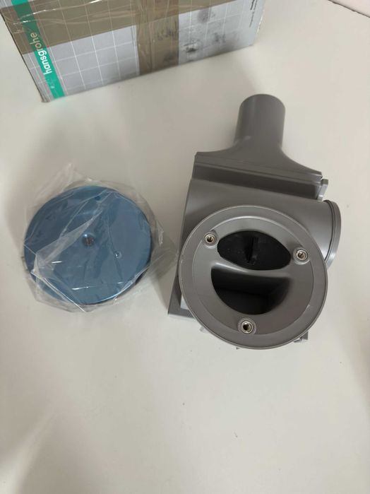 Sifon Hansgrohe Raindrain'90 XXL pentru cadita dus, crom