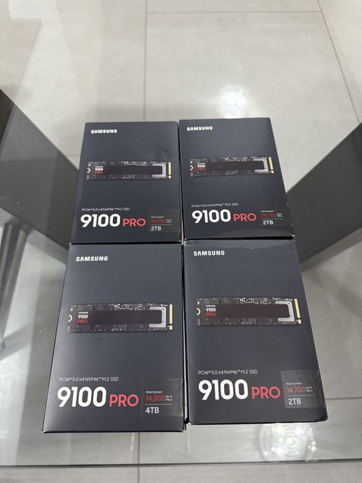 Memorie SSD Samsung 9100 Pro 5.0x4NVMe M.2 2TB & 4TB • NOI / SIGILATE