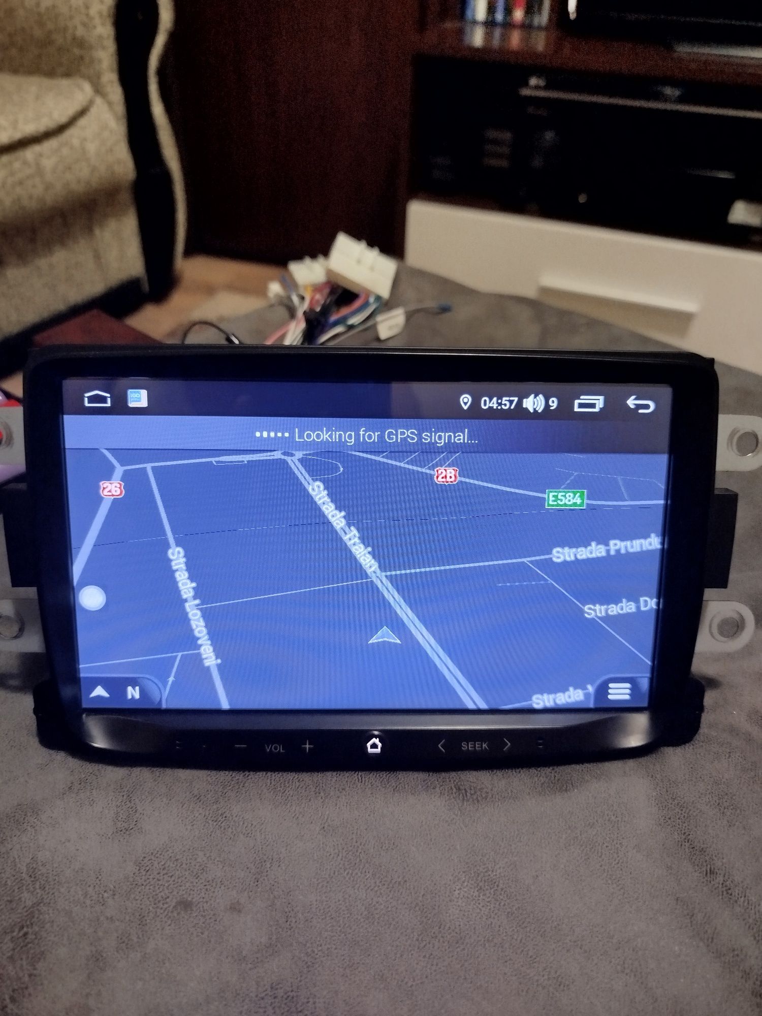 Navigatie Android 4GB+32GB, wireless, BT, GPS, WiFi, USB ,  Duster