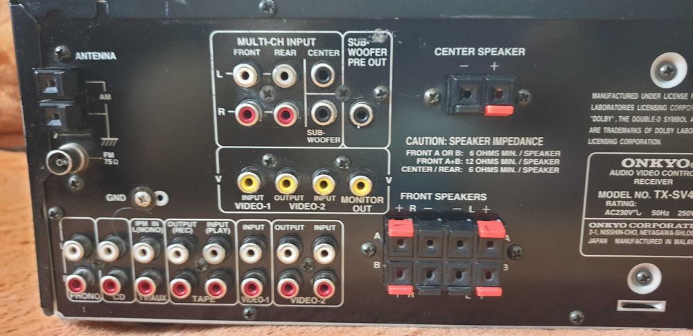 Onkyo Tx-sv444 Avr amplituner 2X100W