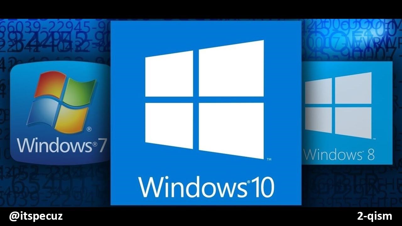 Windows, Dastur O‘rnatish va Tizim Xizmatlari – Tezkor va Sifatli