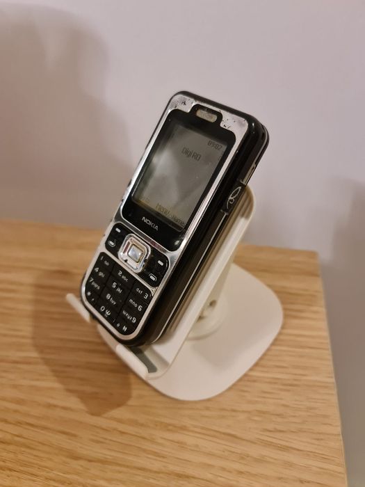 Nokia 7360 negru, telefon vechi de colectie, baterie buna