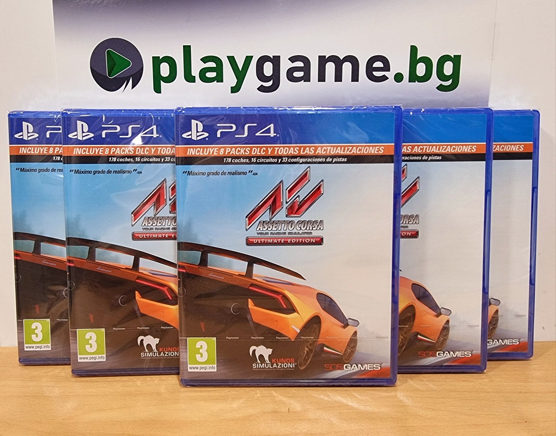 Чисто нова игра Assetto Corsa Ultimate Edition за PS4