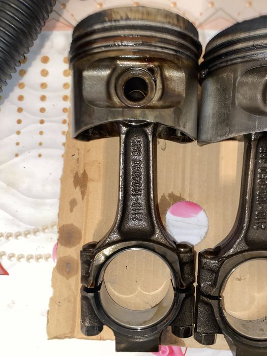 Шатуны 124 мотора десяточные