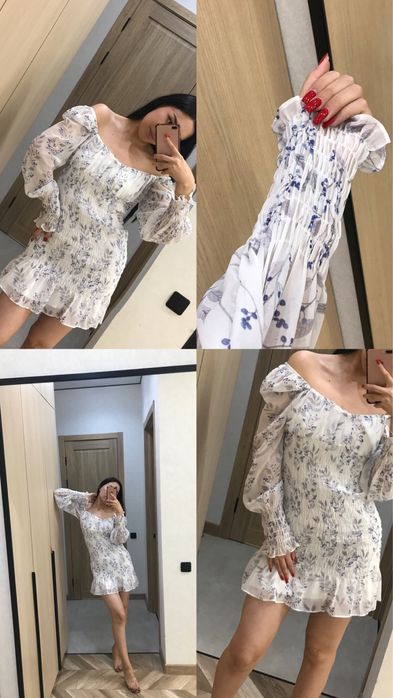 Нежное платье с цветочками