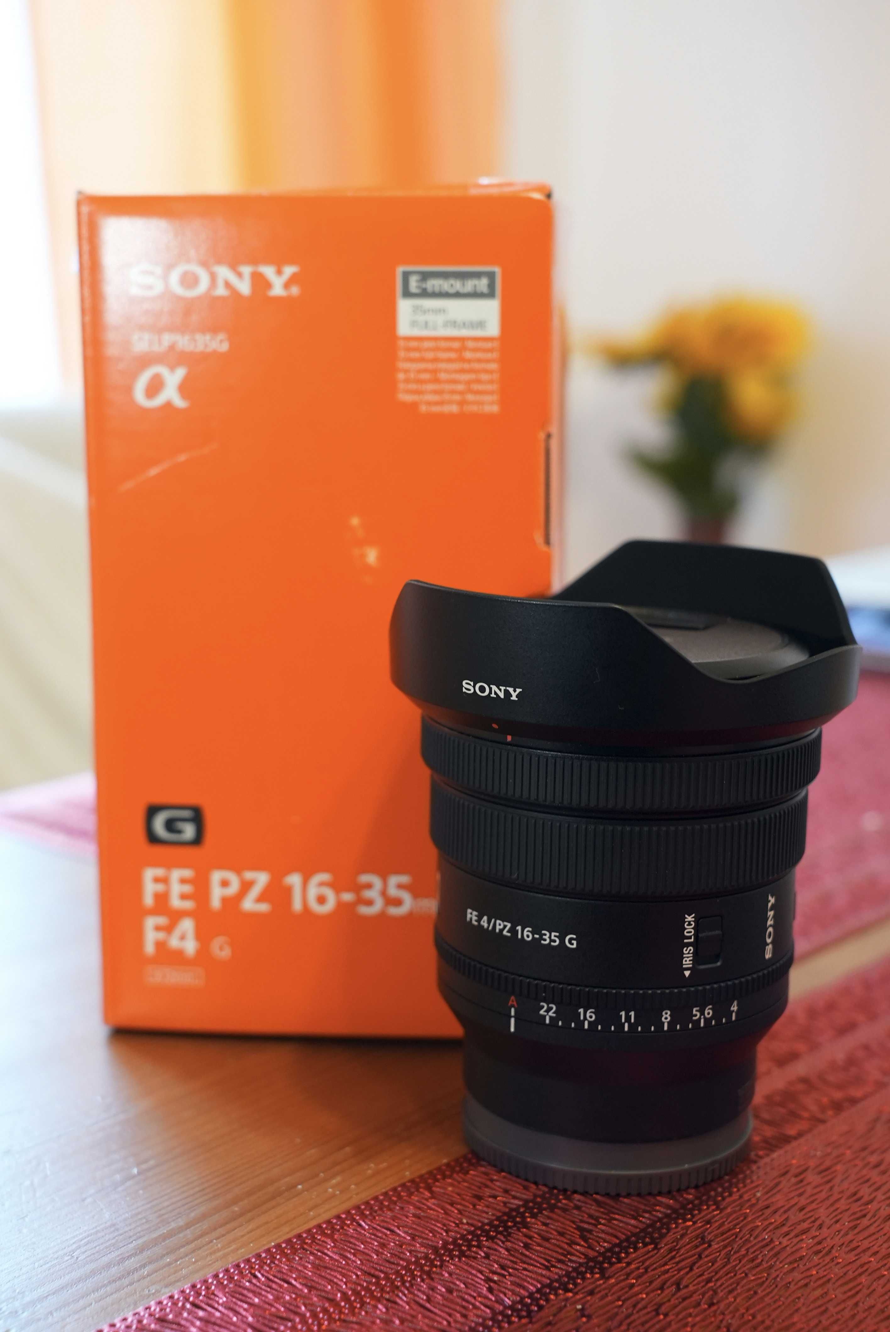 Vand Sony G FE PZ 16-35 F4.0 Impecabil, Garantie 2027