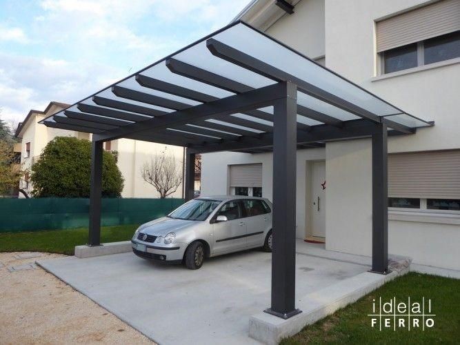 Carpot Auto pe structura metalica Terase