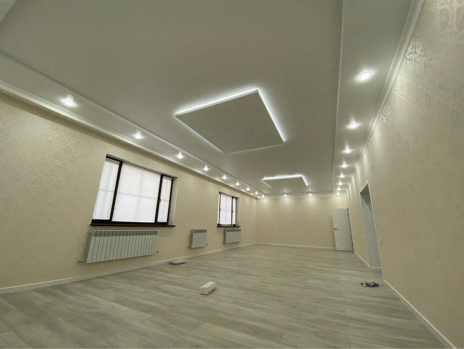 В Рассрочку Натяжные Потолки Натяжной Потолок Алматы Теневой Матовый П