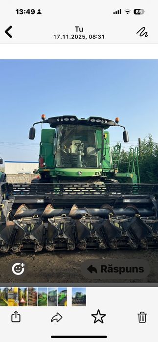 Disc Kuhn Optimer XL5000 și Combina John Deere w540