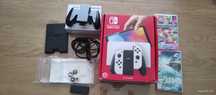 Nintendo Switch Oled + 2 Jocuri. BONUS ACCESORII
