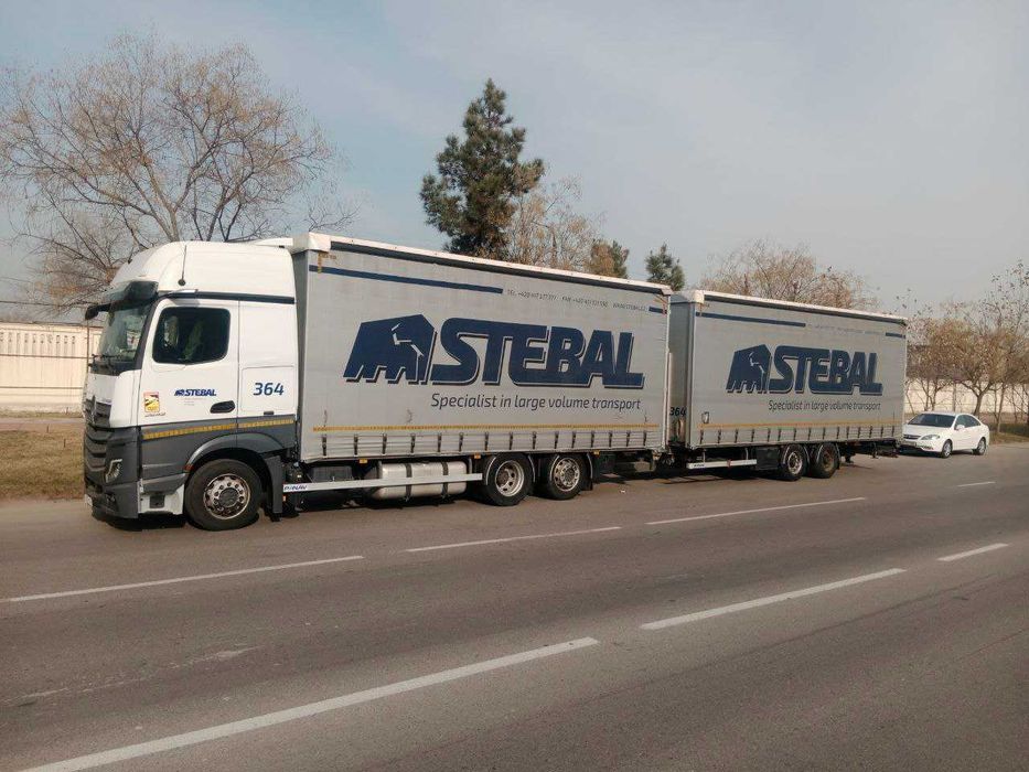 Паровоз Mercedes actors 2542, год выпуска 2020г