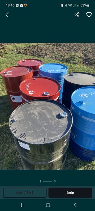 Butoi butoaie 200L tabla