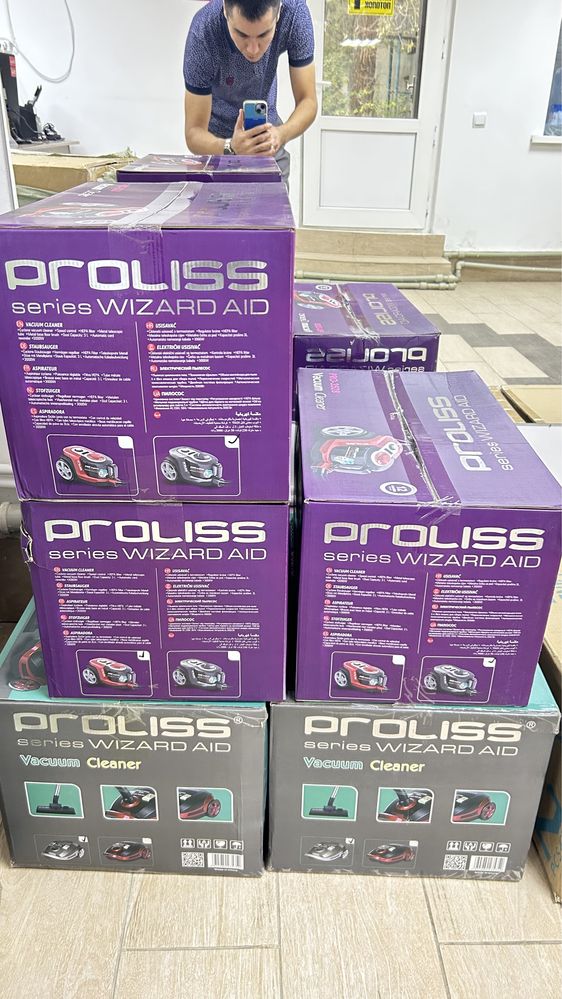 Пылесосы новый Proliss pro-3535, Pro-3528 доставка бесплатно