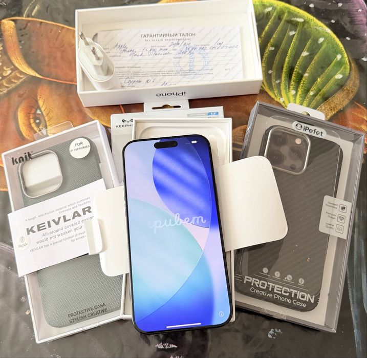 Iphone 16 pro max 256Gb Black Titanium