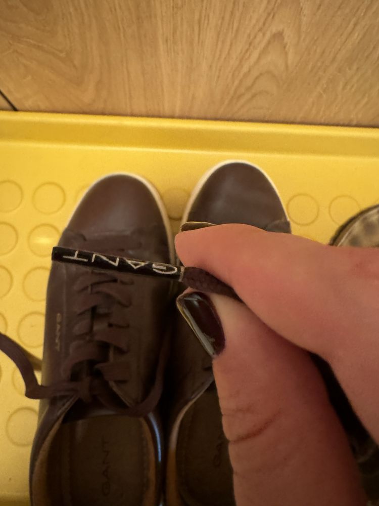 Мъжки кожени обувки Gant