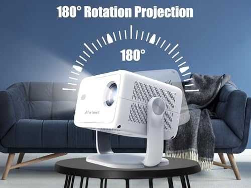 Нов 400 ANSI Проектор – 1080P, Автофокус, Гейминг и Кино Изживяване