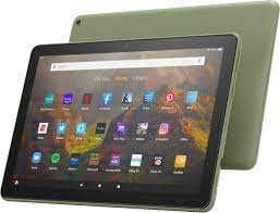 Kindle Fire 10 HD 2021 32 (Оливковый) Arzon planshet, Дешевый планшет