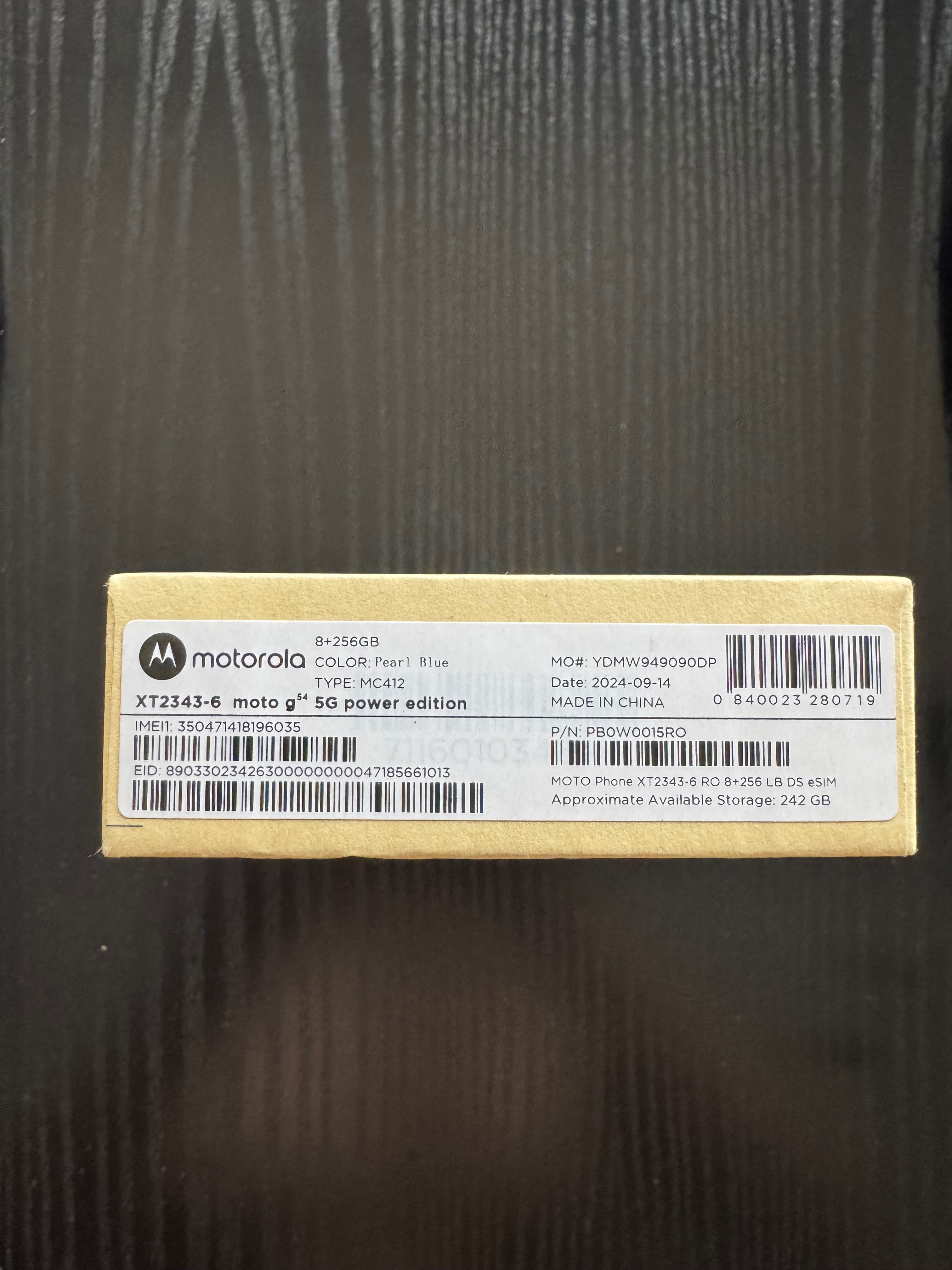 Motorola G54 5G  Power Edition